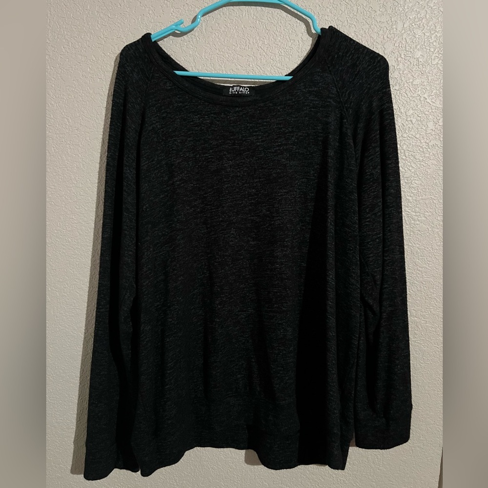 Black Sweater Top